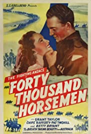40,000 Horsemen 1940 copertina