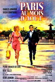 Paris au mois d'août (1966) cover