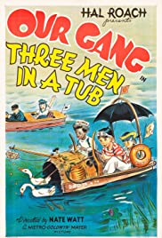 Three Men in a Tub 1938 poster