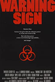 Warning Sign 1985 poster