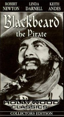 Blackbeard, the Pirate 1952 copertina