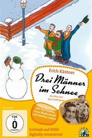 Drei Männer im Schnee 1955 copertina