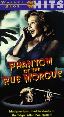 Phantom of the Rue Morgue 1954 poster