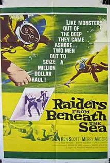 Raiders from Beneath the Sea 1964 copertina