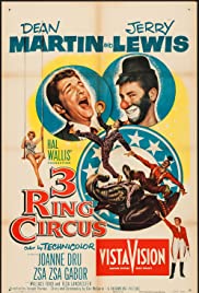 3 Ring Circus 1954 poster