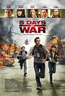 5 Days of War 2011 poster