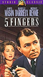 5 Fingers 1952 copertina