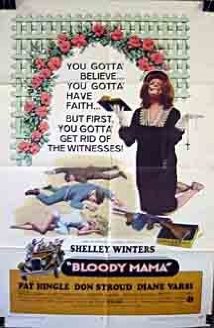 Bloody Mama 1970 poster