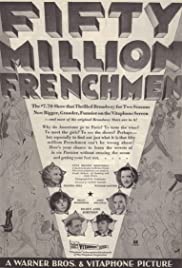 50 Million Frenchmen 1931 poster