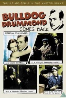 Bulldog Drummond Comes Back 1937 copertina