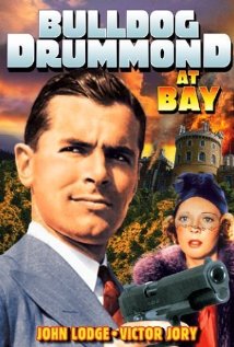 Bulldog Drummond at Bay 1937 copertina