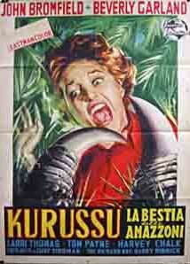 Curucu, Beast of the Amazon 1956 poster