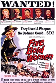 Five Bold Women (1960) cover