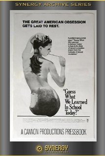 Guess What We Learned in School Today? 1970 poster