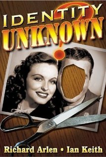 Identity Unknown (1945) cover