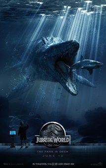 Jurassic World (2015) cover
