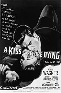 A Kiss Before Dying 1956 poster
