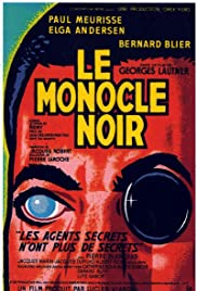 Le monocle noir 1961 poster