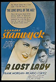 A Lost Lady 1934 poster