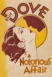 A Notorious Affair 1930 poster