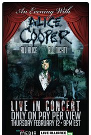 An Evening with Alice Cooper 2015 poster