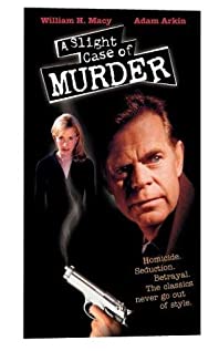 A Slight Case of Murder 1999 copertina