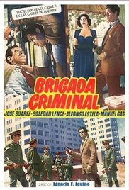 Brigada criminal 1950 poster