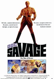 Doc Savage: The Man of Bronze 1975 copertina