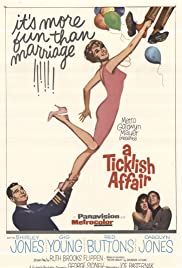 A Ticklish Affair 1963 copertina