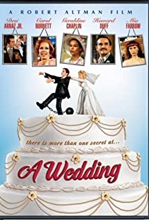 A Wedding 1978 poster