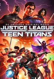 Justice League vs. Teen Titans 2016 capa