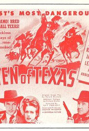 Men of Texas 1942 copertina