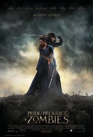 Pride and Prejudice and Zombies (2016) cover