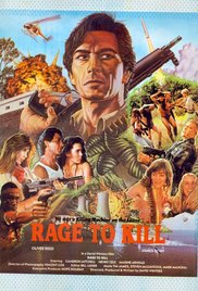 Rage to Kill 1988 poster