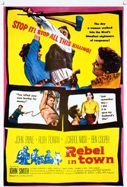 Rebel in Town 1956 capa