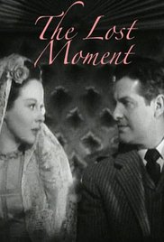 The Lost Moment 1947 poster