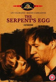 The Serpent's Egg 1977 copertina