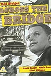 Across the Bridge 1957 copertina