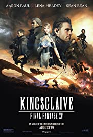 Kingsglaive: Final Fantasy XV 2016 copertina