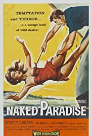 Naked Paradise 1957 poster