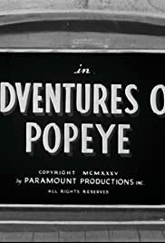 Adventures of Popeye (1935) cover