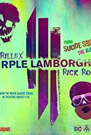 Purple Lamborghini 2016 poster