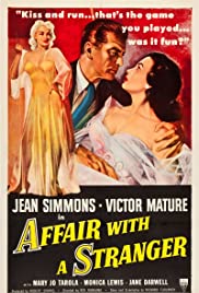 Affair with a Stranger 1953 poster