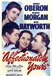 Affectionately Yours 1941 poster