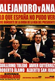 Alejandro y Ana. Lo que España no pudo ver del banquete de la boda de la hija del presidente 2003 masque