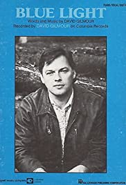 David Gilmour: Blue Light 1984 poster