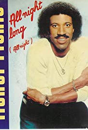 Lionel Richie: All Night Long 1986 copertina