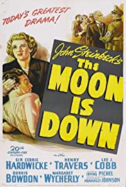 The Moon Is Down 1943 poster
