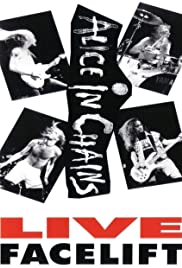 Alice in Chains: Live Facelift 1991 poster