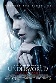 Underworld: Blood Wars 2016 copertina